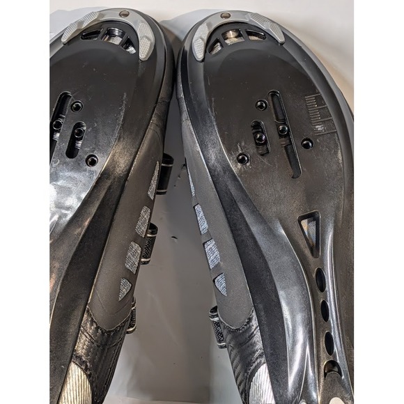 Gavin Cycling Shoes Black Grey Triple Strap Road Mountain Bike Mens Size 10 eu45 - Picture 9 of 11